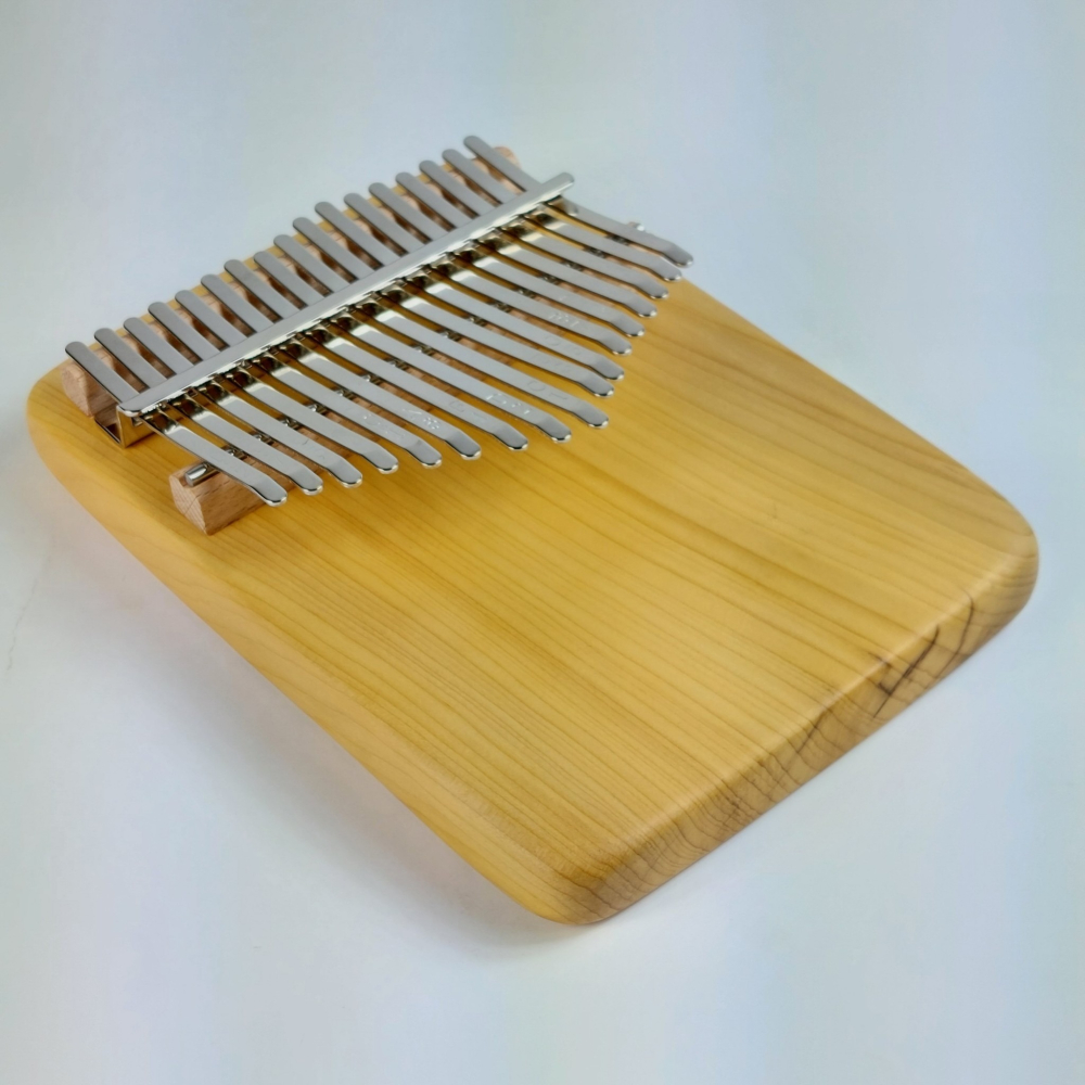 日本香榧木(有淡肉桂香)拇指琴/17音拇指琴/KALIMBA-細節圖3