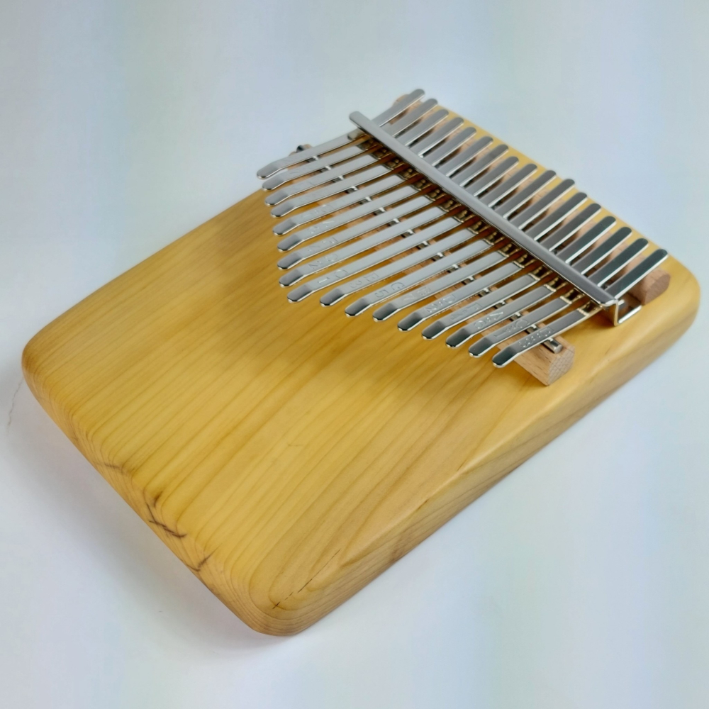 日本香榧木(有淡肉桂香)拇指琴/17音拇指琴/KALIMBA-細節圖4