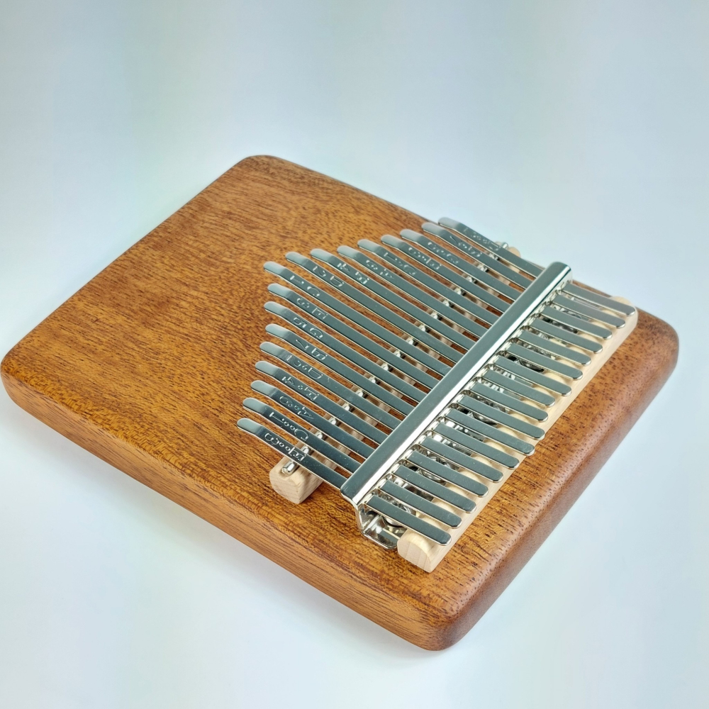 桃花心木拇指琴 / 17音拇指琴 / KALIMBA-細節圖2