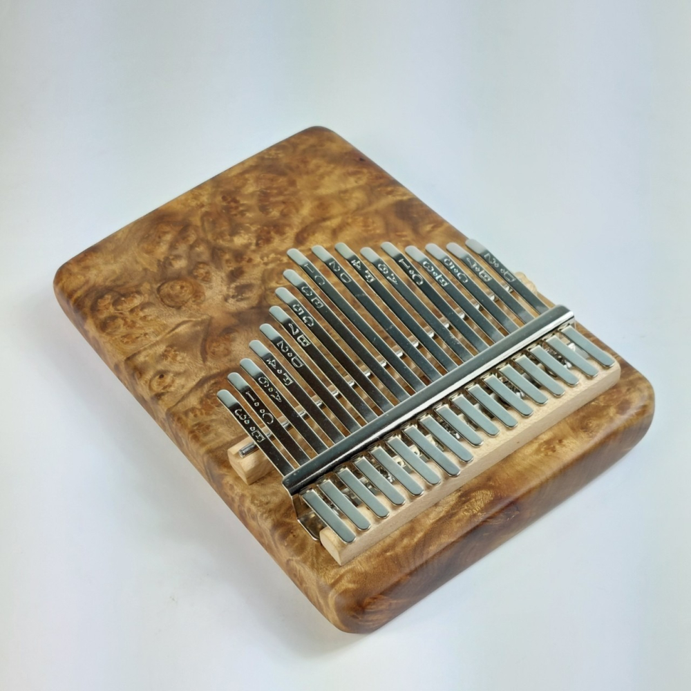 黃金樟樹榴拇指琴/ 17音單板拇指琴 /KALIMBA-細節圖2