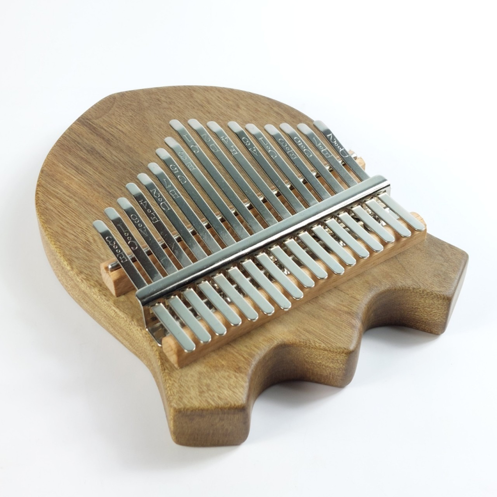 造型黃肉楠木拇指琴/ 17音單板拇指琴 /KALIMBA-細節圖2