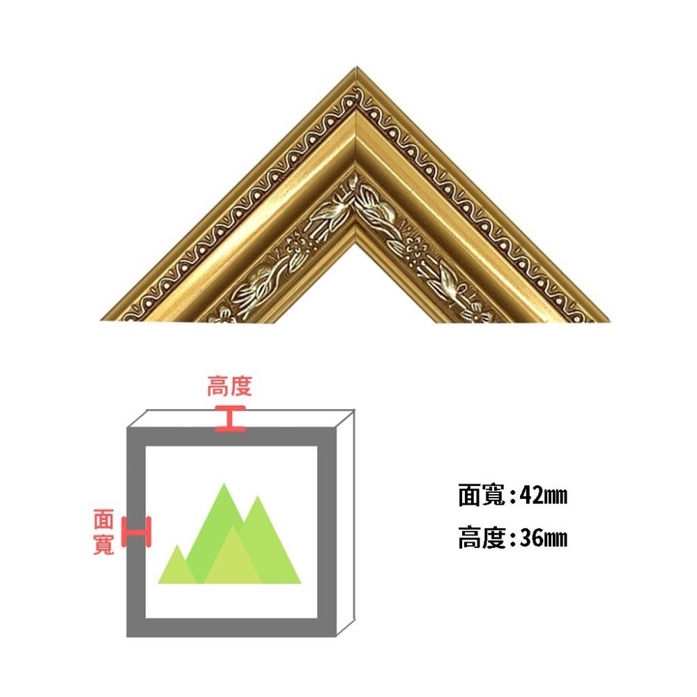 【MIT框販】大413相框｜相片框 拼圖框 證件框 各種尺寸皆可訂製-細節圖2