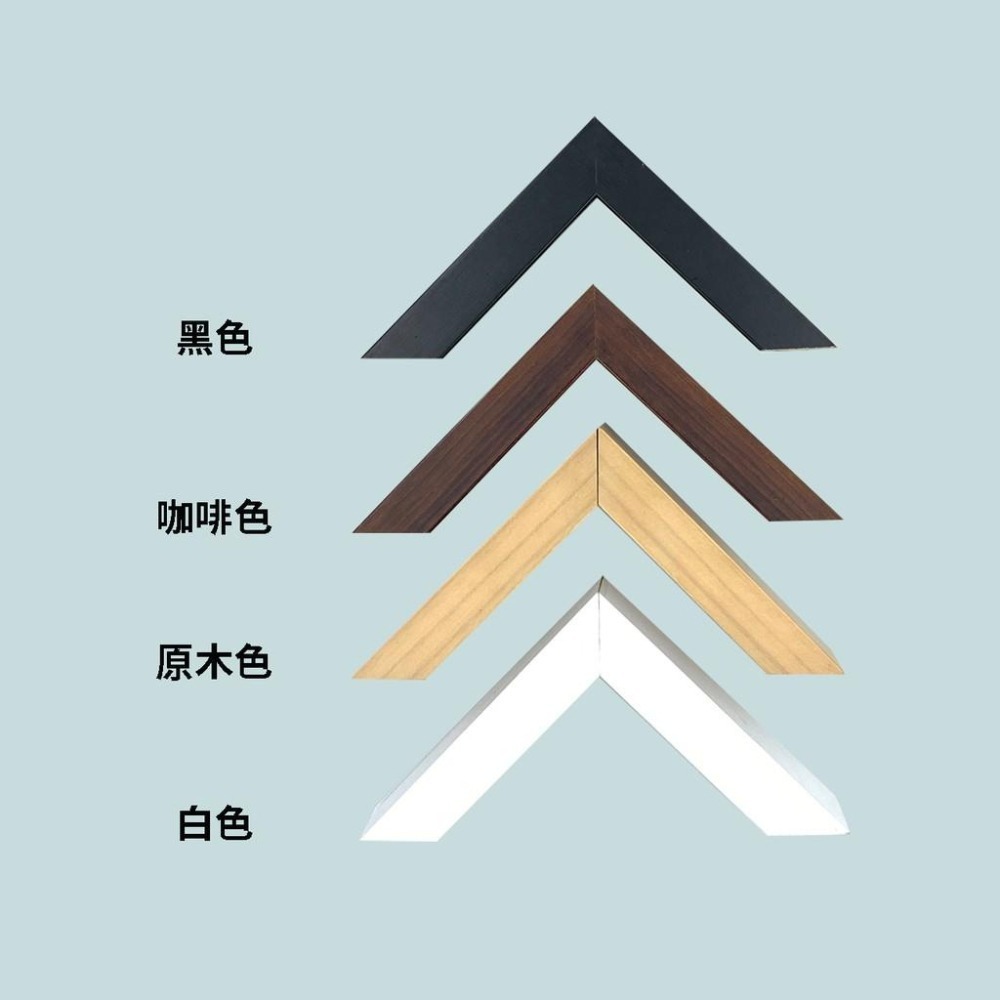 【MIT框販】4色 素色質感相框｜一個可以立正站好的框！相片框 拼圖框 證件框 各樣尺寸皆可訂製 方形框-細節圖3