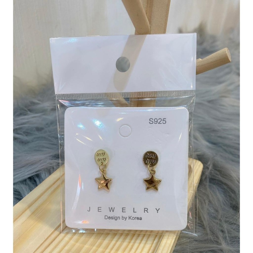 ⭐️日韓流行925星星圓圈幾何吊墜⭐️-細節圖2