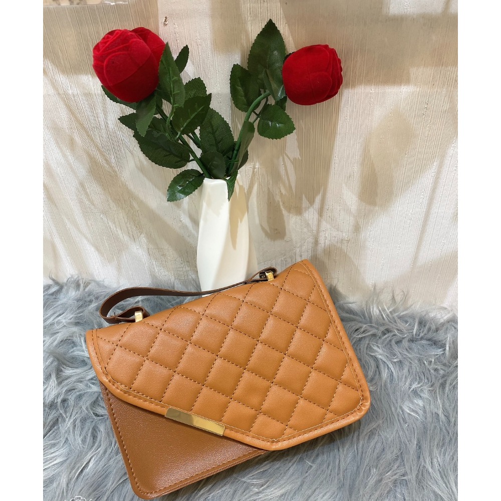 新款手提單肩百搭小包👑菱格紋小方包👑-規格圖3