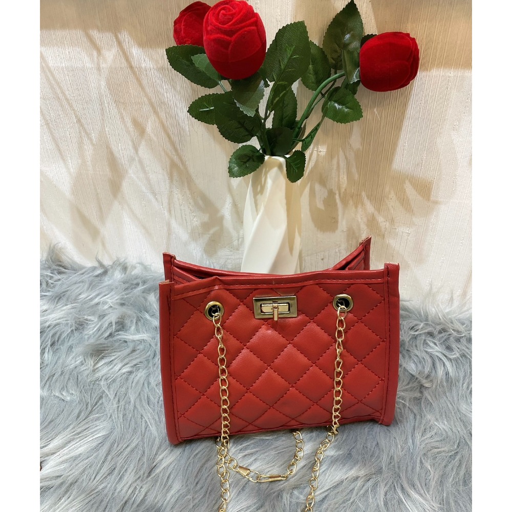 👑高級感百搭小香風菱格鏈條小方包👑-規格圖5