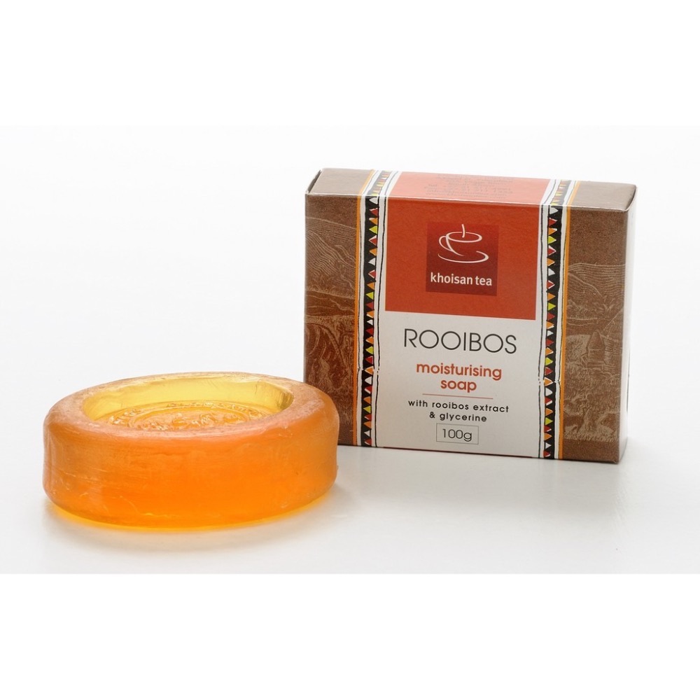 Khoisan Tea 科伊桑博士茶 / 國寶茶 / 有機博士茶精油滋潤皂(100g) 5入組-細節圖2