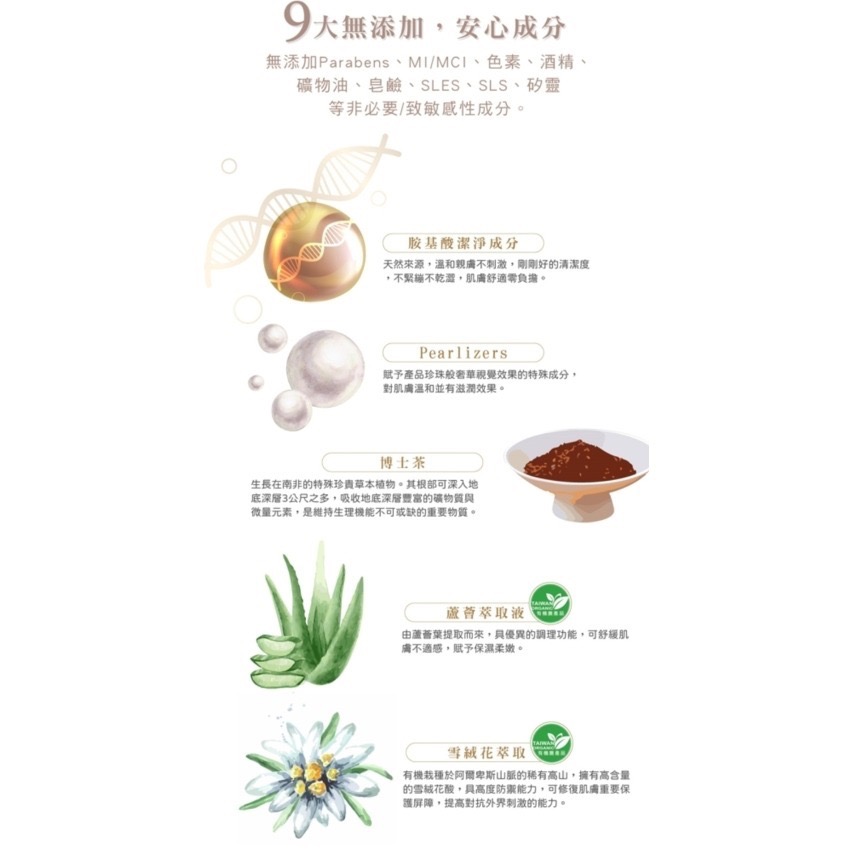 科伊桑胺基酸博士茶潔面霜-細節圖6