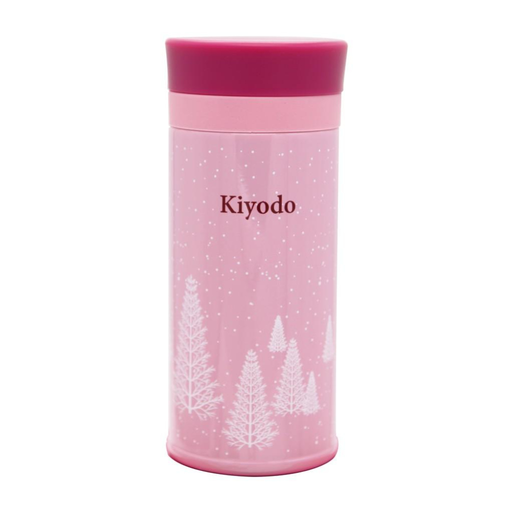<促銷>【Kiyodo】超輕量輕盈保溫杯200ml粉/300ml藍 (保冰 保溫瓶 隨手瓶)-細節圖2