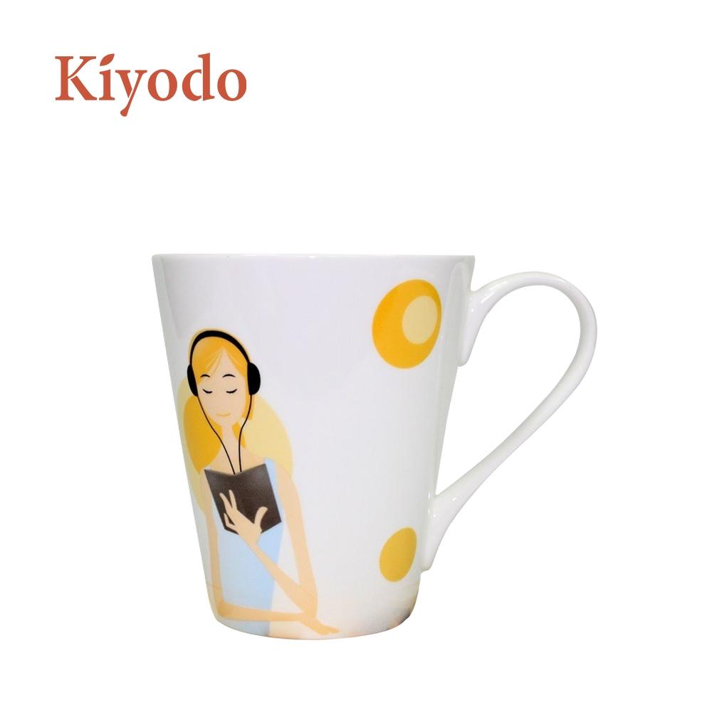 時尚少女骨瓷馬克杯 (麗緻骨瓷馬克杯)-細節圖2