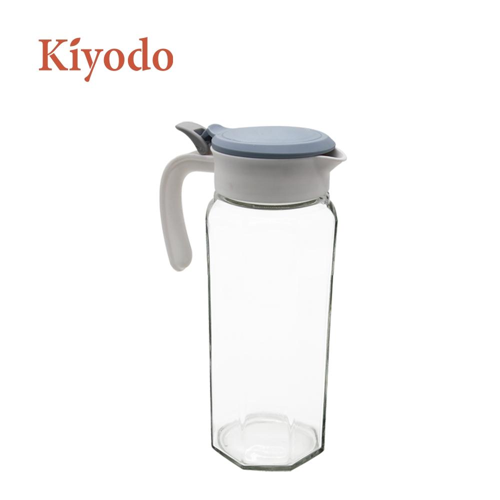 【Kiyodo】紫羅蘭玻璃壺1L(水壺、夏日必備)-細節圖3