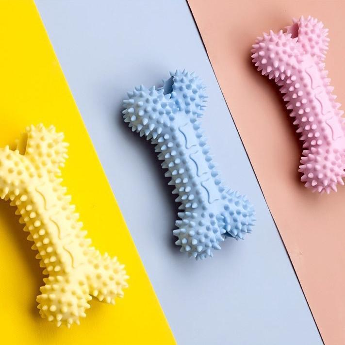 【Kiyodo】磨牙潔齒骨頭-大(粉/藍/黃 隨機出貨)-細節圖2