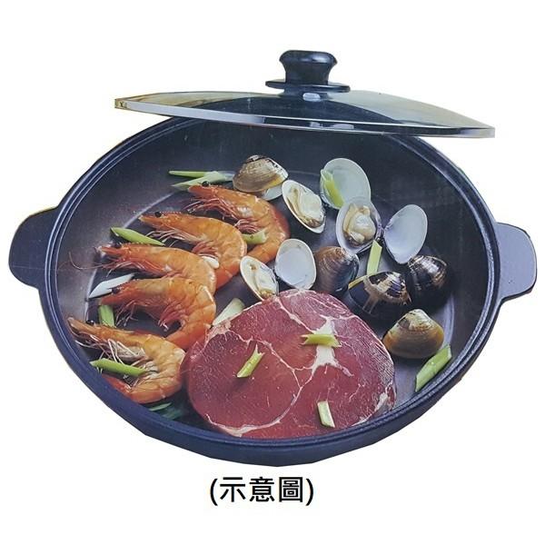 耐熱陶板燒鍋附蓋 (烤盤 / 煎盤)-細節圖4