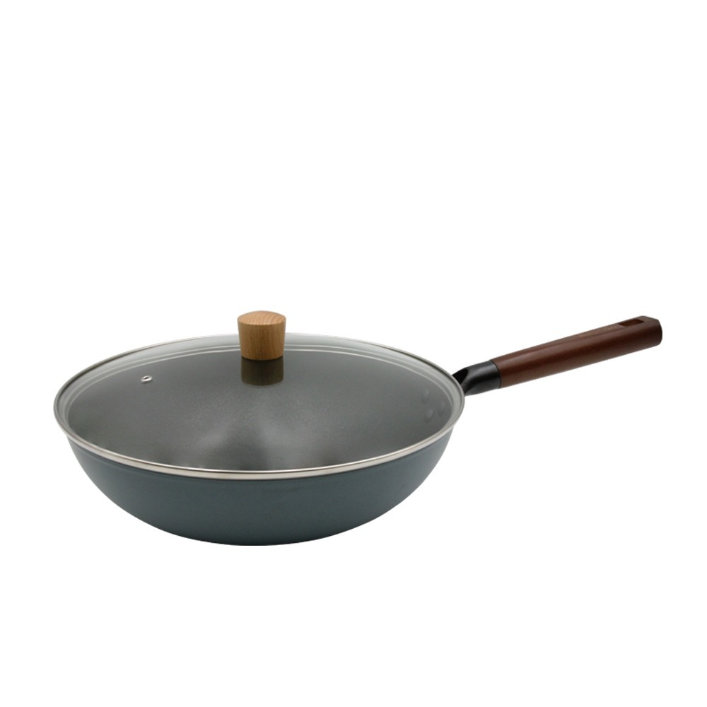 ★新品上市★【Kiyodo】美佳石不沾炒鍋32cm-附蓋-細節圖2