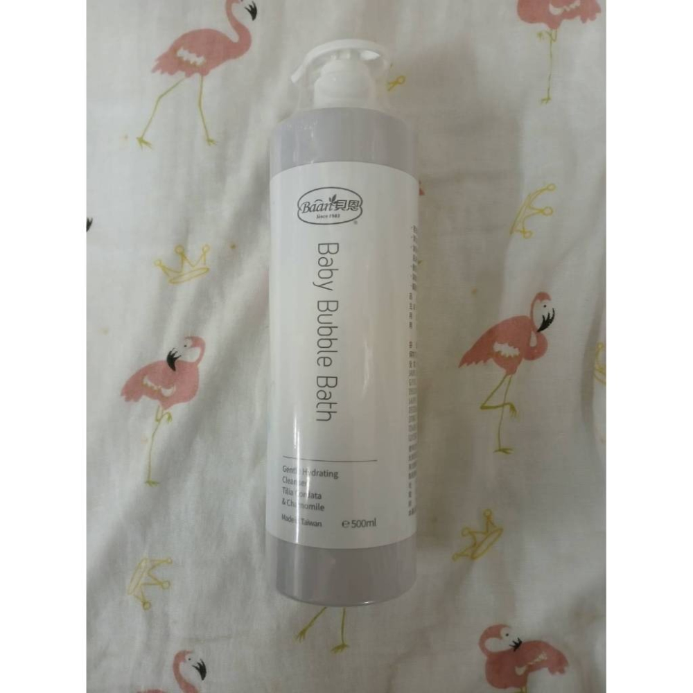 貝恩 嬰兒泡泡香浴露 500ML   效期：2027.04-細節圖2
