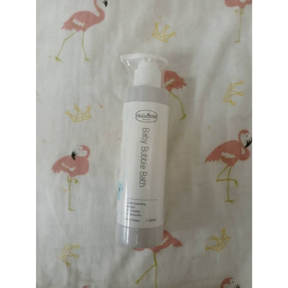 貝恩 嬰兒泡泡香浴露 200ML 效期：2027.04-細節圖2