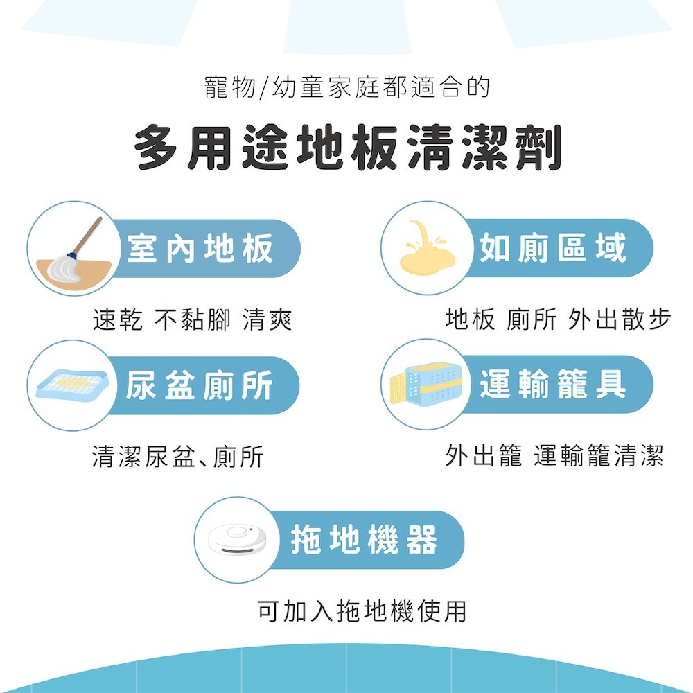依鈦 寵物抗菌地板清潔劑-無香 500ml 寵物友善 無香精 寵物地板清潔 寵物清潔-細節圖8