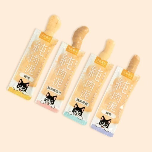 汪喵星球 純肉泥 汪喵無膠純肉泥 汪喵純肉泥 貓肉泥 汪喵星球純肉泥 貓零食 無膠純肉泥-細節圖4