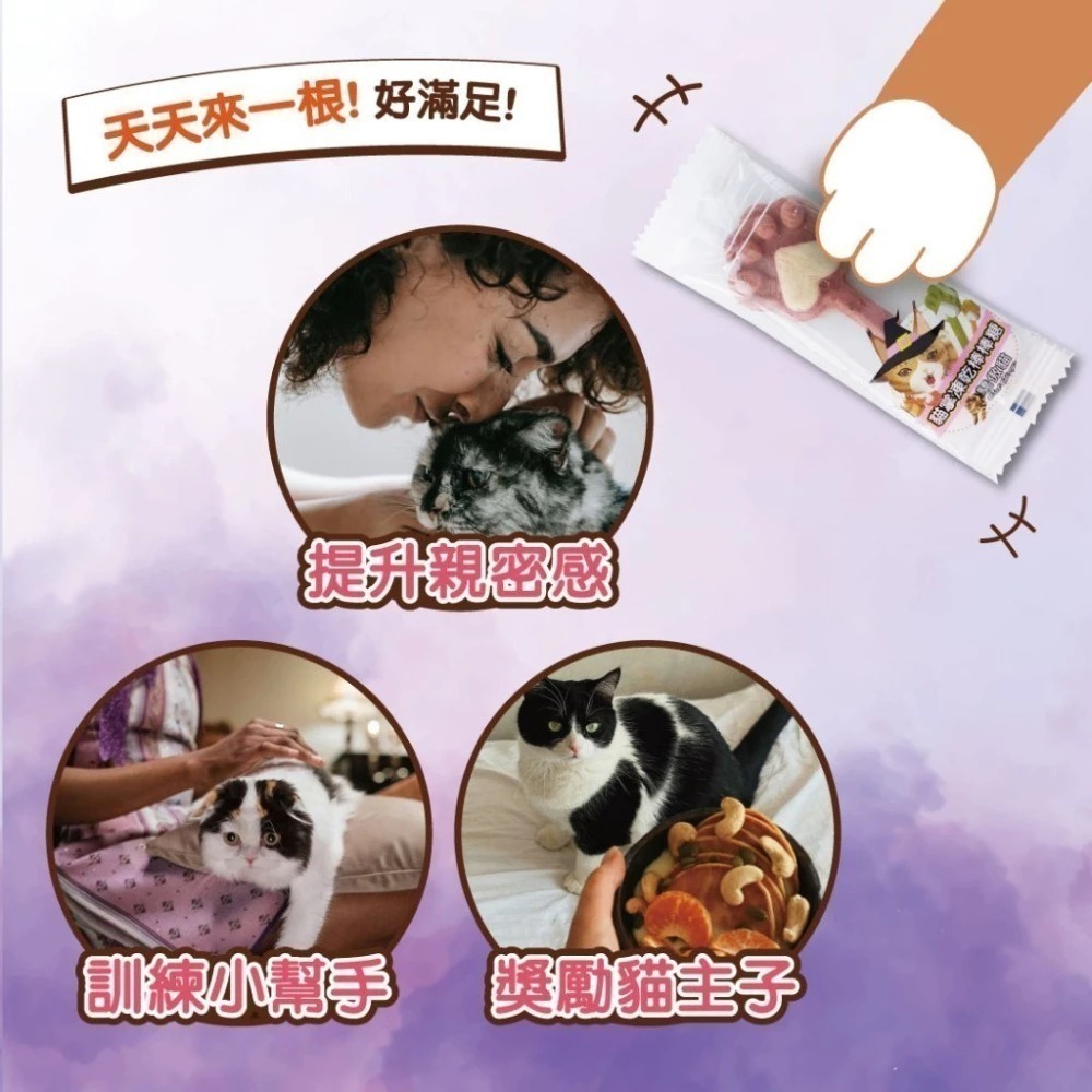 Cat Glory驕傲貓 貓掌凍乾棒棒糖3g 凍乾零食 寵物棒棒糖 貓餅乾 貓點心貓零食 貓凍乾 凍乾貓零食 凍乾-細節圖3