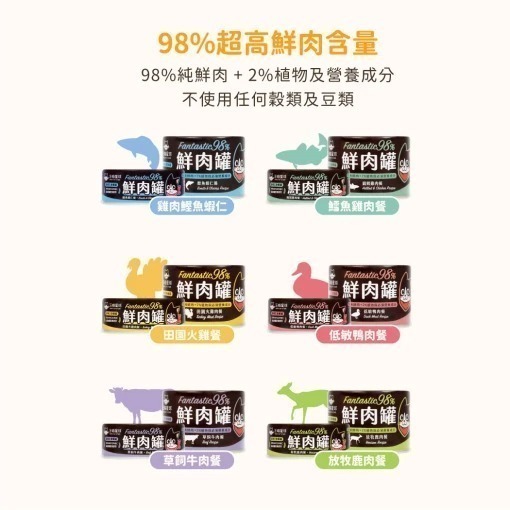 汪喵星球 貓咪98%鮮肉無膠主食罐 單罐80g&165g 貓罐 貓主食 無膠 鮮肉主食罐 鮮肉罐 貓主食罐-細節圖6