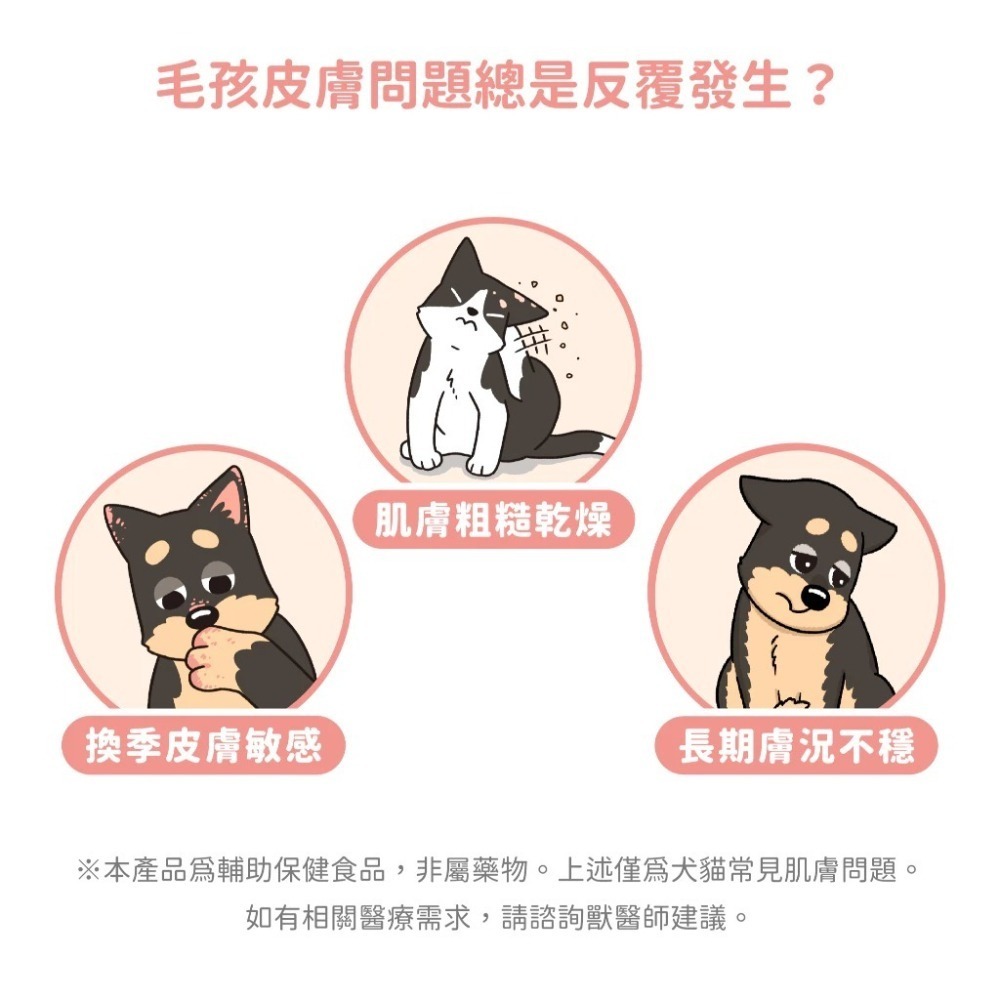 汪喵星球 皮膚益生菌 盒裝30包 2gx30包 益生菌 X 護膚營養 舒緩敏感更有感 新改版 配方升級-細節圖5