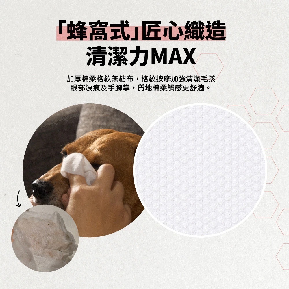 【汪汪寶貝】WOW WOW BABY 寵物清潔加厚濕紙巾(80抽/包)_犬貓適用 加厚加大尺寸 高含水量-細節圖5