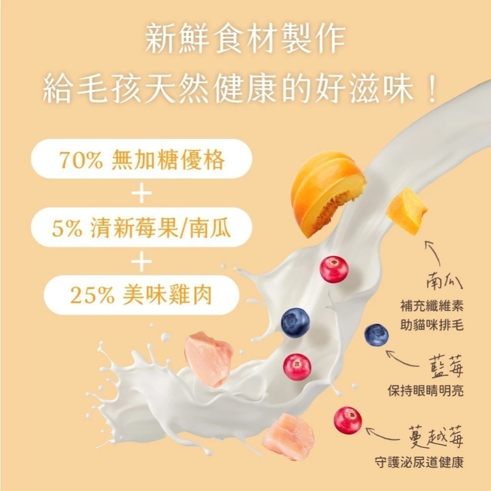超級即期品 汪喵星球 汪喵星球×馬修嚴選 機能優格丁 零嘴 零食 純天然機能配方+ 貓犬適用 貓零食 狗零食-細節圖5