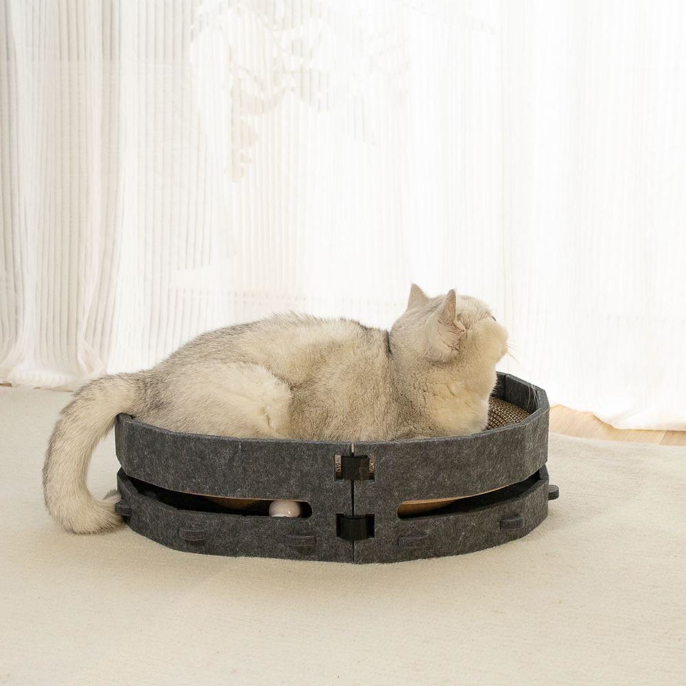 主子優選 橢圓軌道球貓窩 貓抓板 貓抓板系列 瓦愣紙貓抓板 貓窩貓抓板 貓抓板 貓抓窩 🐾-細節圖4