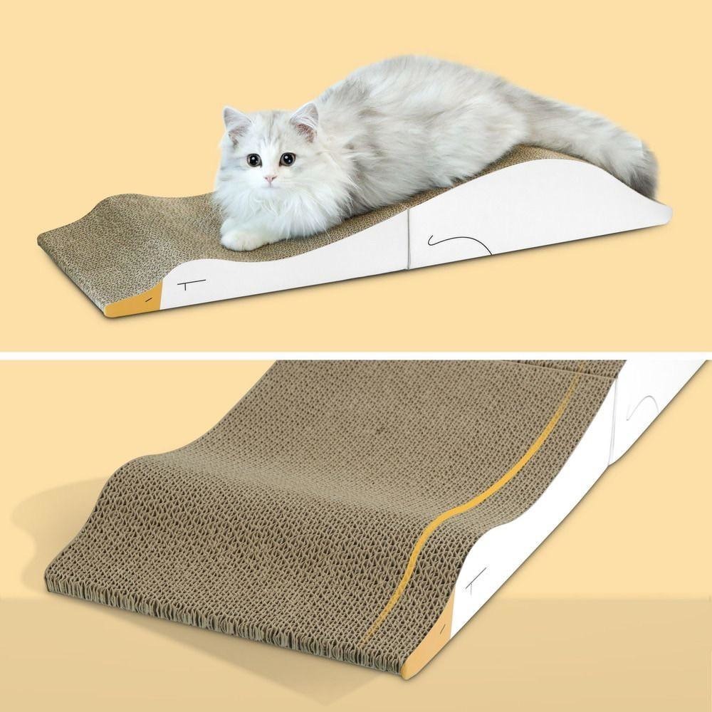 主子優選 趴趴鴨摺疊貓抓板 貓抓板 貓抓板系列 瓦愣紙貓抓板 貓抓板 🐾-細節圖6