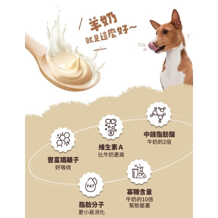 心寵 初乳羊奶餐包 犬用 狗餐包 犬用餐包 狗狗羊奶 寵物羊奶 寵物餐包-細節圖2
