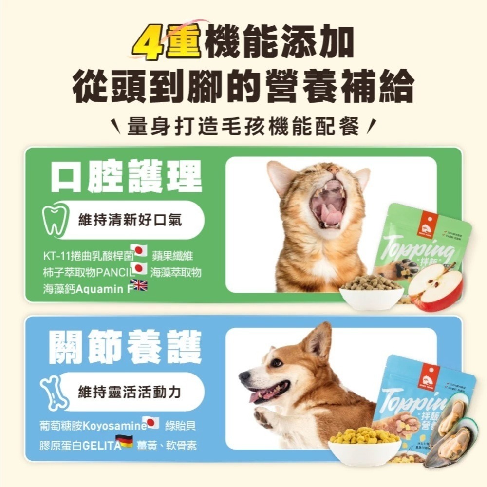 即期優良品 HeroMama 拌飯營養晶球 45g 副食 貓副食 狗副食 2026.09-細節圖7