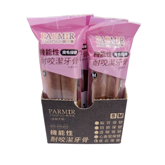 帕米爾 機能型耐咬潔牙骨新鮮雞肉 機能型保健零食 狗狗潔牙骨S/M號 單包裝 狗零食 潔牙骨-細節圖3