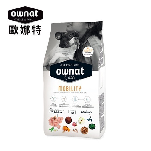 歐娜特 OWNAT 狗飼料 無麩質 CARE系列 (關節/腸胃/皮毛)機能照護配方3KG-規格圖1