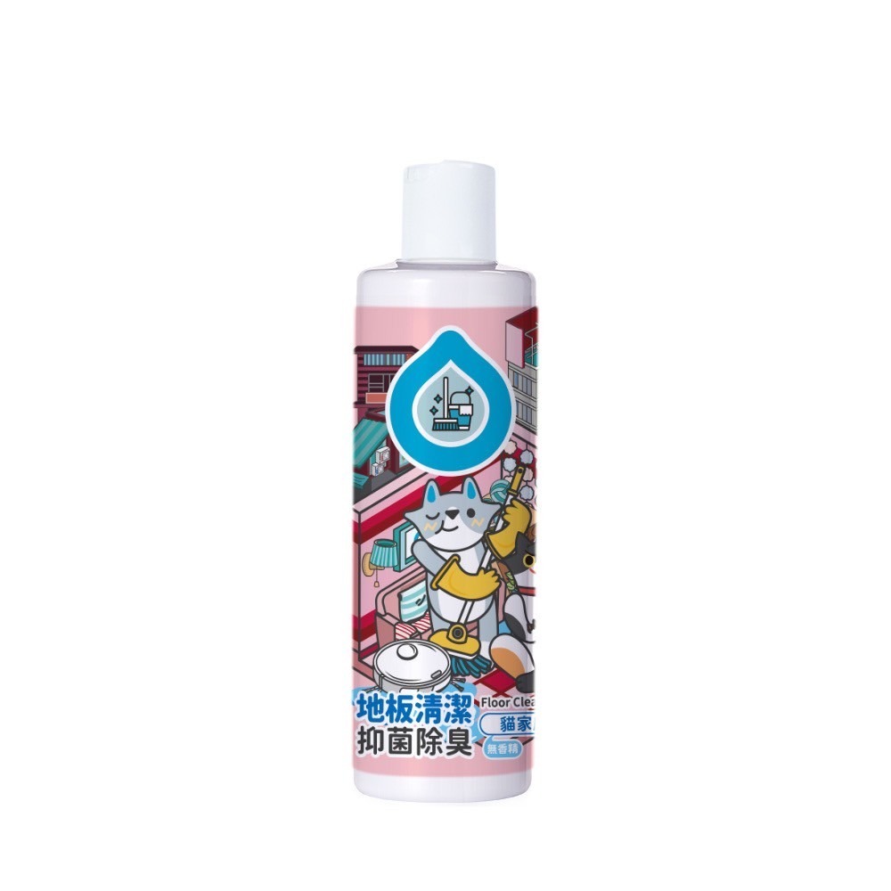 ODOUT 臭味滾 地板清潔劑-貓家庭適用180ml/480ml-規格圖9