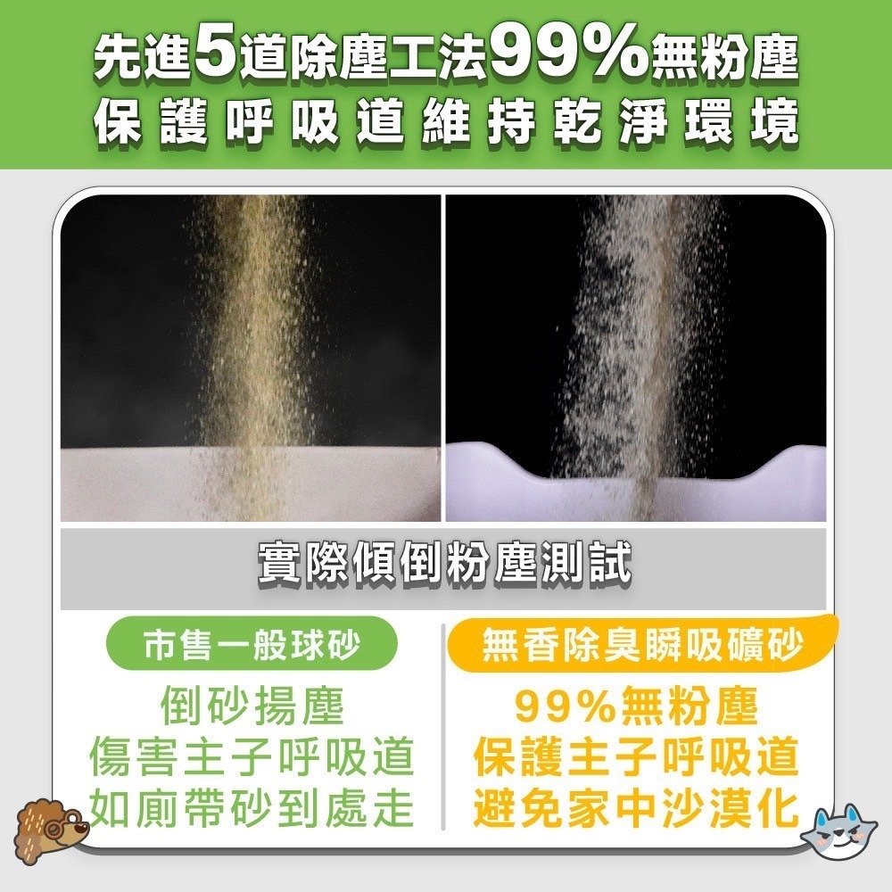 ODOUT 臭味滾 除臭瞬吸礦砂4kg-細節圖3