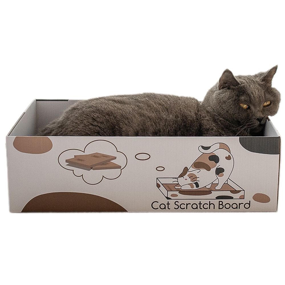 主子優選 五合一貓抓板 貓抓板系列 瓦愣紙貓抓板 貓窩貓抓板 貓抓板 貓抓窩-細節圖2