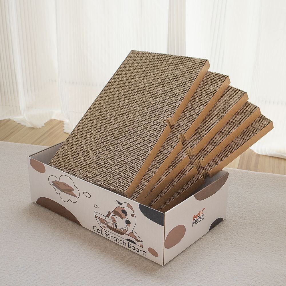 主子優選 五合一貓抓板 貓抓板系列 瓦愣紙貓抓板 貓窩貓抓板 貓抓板 貓抓窩-細節圖5