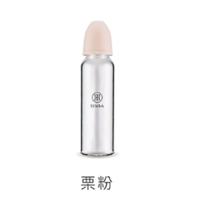 小獅王辛巴 Simba蘊蜜質金玻璃標準防脹氣奶瓶240ml(附附圓孔S)-規格圖4