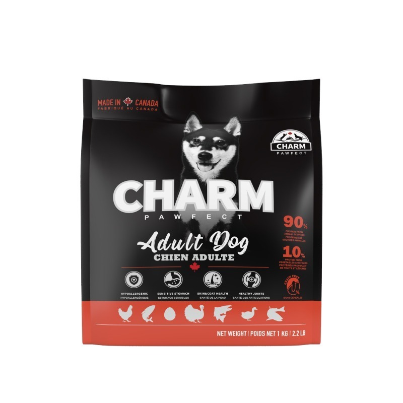 CHARM 野性魅力  成/幼犬 乾飼料 1kg/2kg/5.4kg-規格圖6