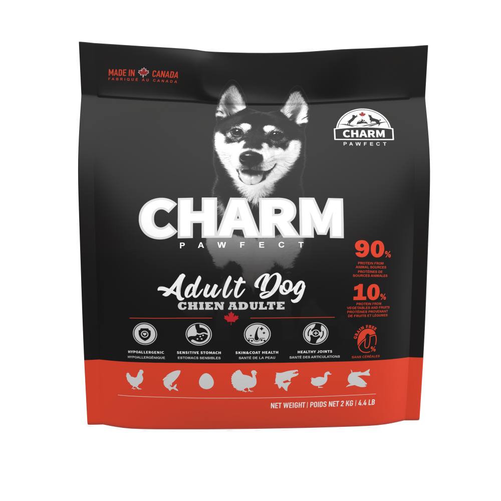 CHARM 野性魅力  成/幼犬 乾飼料 1kg/2kg/5.4kg-規格圖6