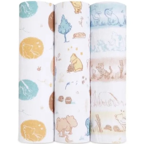 Aden & Anais 經典多功能包巾3入  共三種花色，可任選-規格圖1