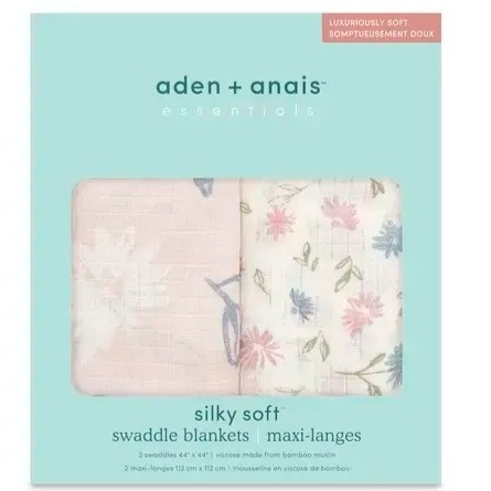 【Aden & Anais】 竹纖維/100％棉 多功能包巾2入/共13種 可任選112cm*112cm-規格圖3