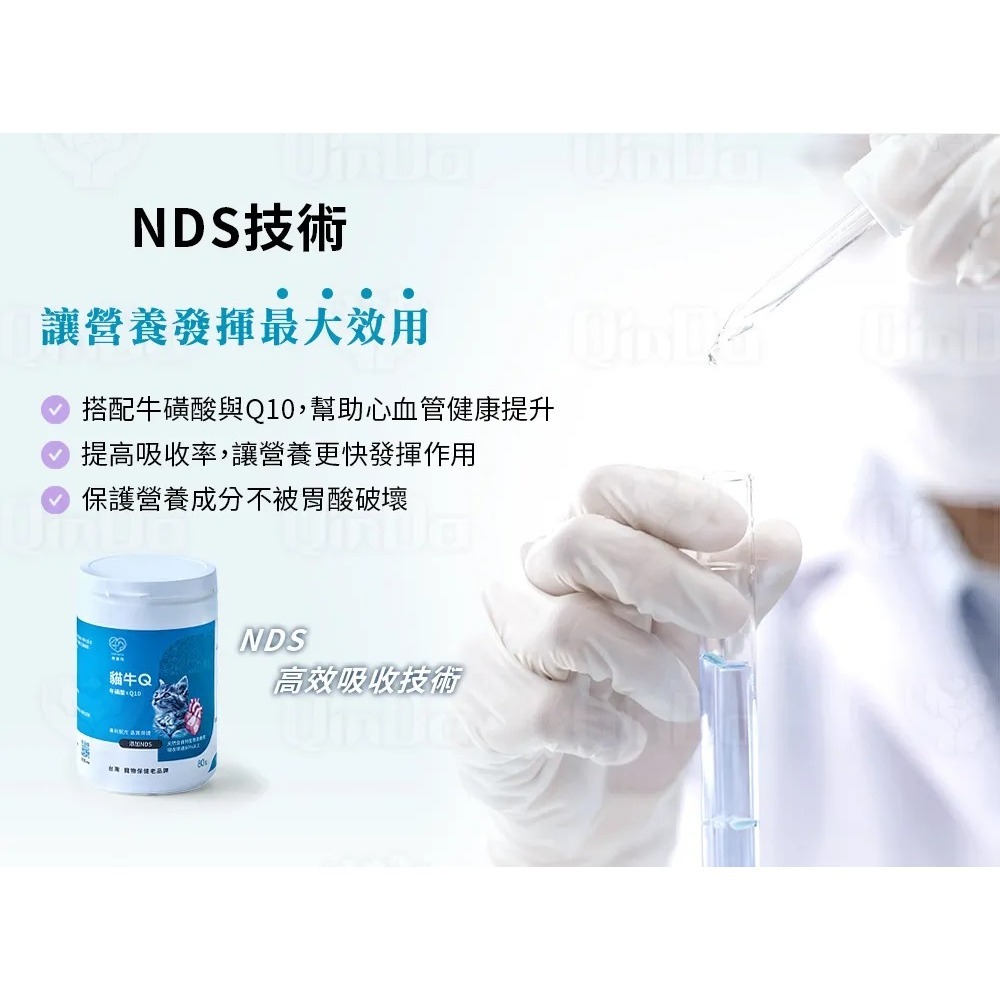 樂健飛 日常補給｜貓牛Q牛磺酸+Q10+NDS 80g/盒-細節圖7