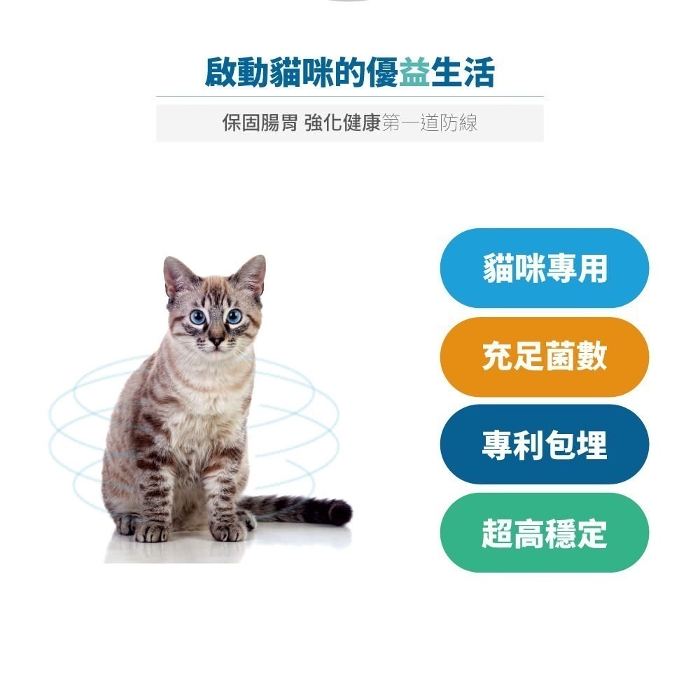 木入森 貓咪活菌寶 貓咪益生菌30包/盒(貓咪益生菌 綜合酵素 貓咪腸胃保健食品 寵物益生菌)-細節圖5