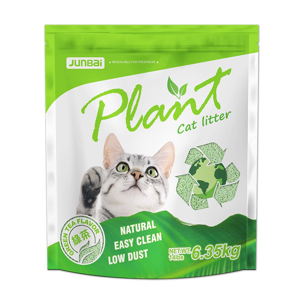 Plant 輕植系貓砂破碎型/極細型 原味/活性碳/綠茶清香 6.35KG-規格圖6