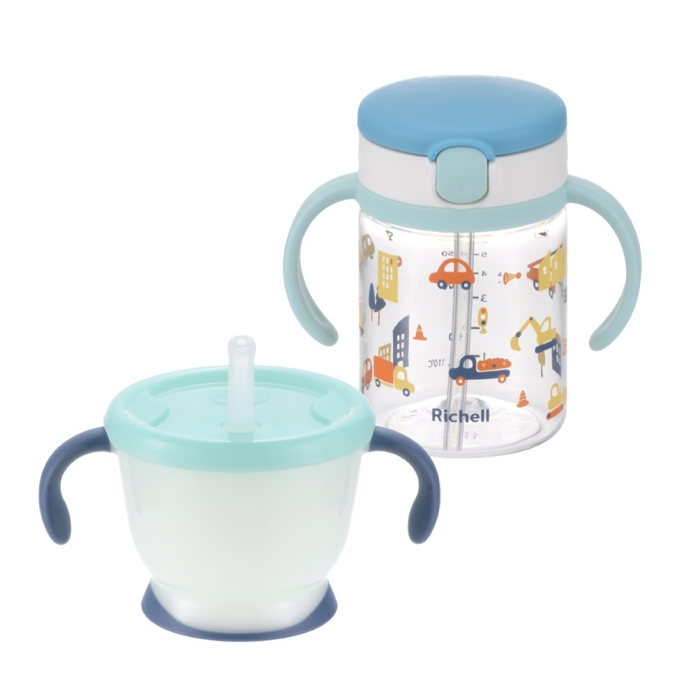 Richell Aqulea 第5代 學習水杯組合-規格圖4