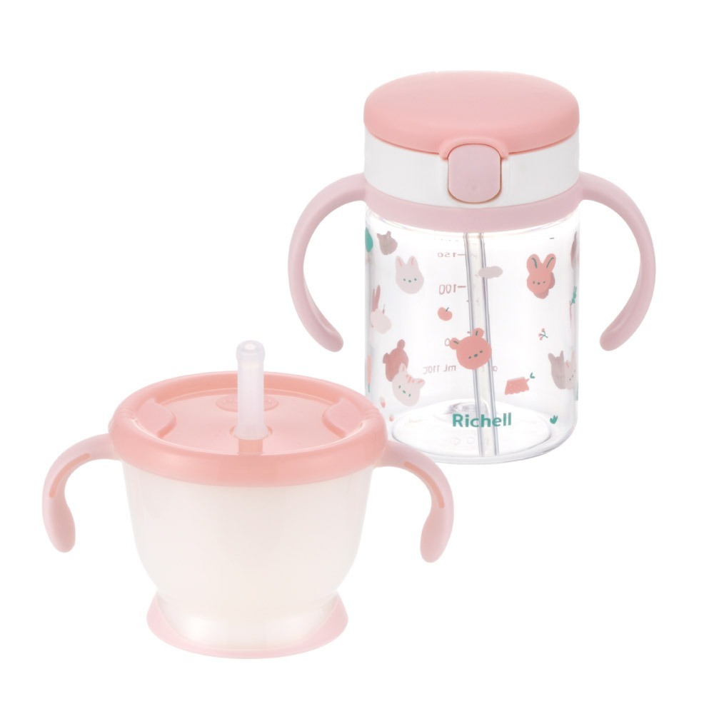 Richell Aqulea 第5代 學習水杯組合-規格圖4