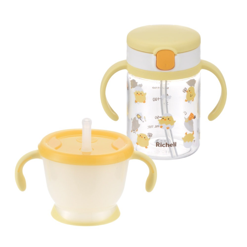 Richell Aqulea 第5代 學習水杯組合-規格圖4