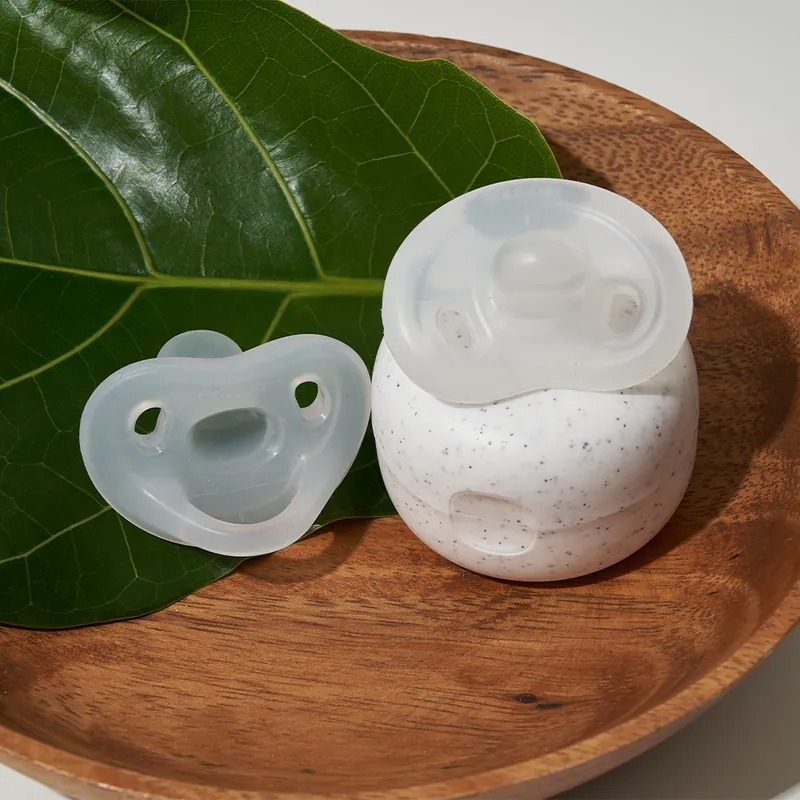 MOYUUM 韓國 全矽膠 微笑奶嘴收納盒組 (1-3個月)(3-6個月)(6個月以上)-細節圖2