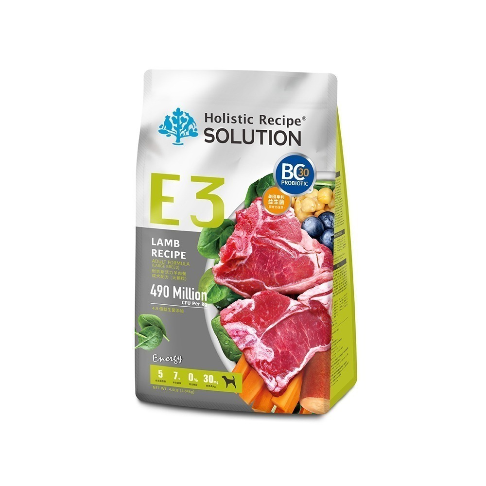 【耐吉斯】E系列-無穀狗乾糧4.5LB-規格圖2